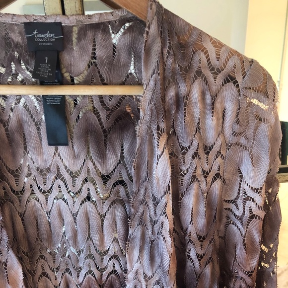 Chico’s Neutral Jacket - Picture 4 of 6